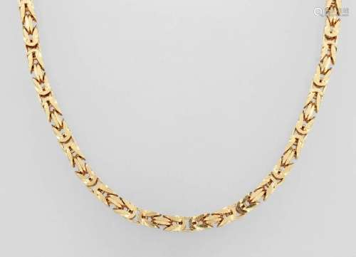 18 kt gold royal chain