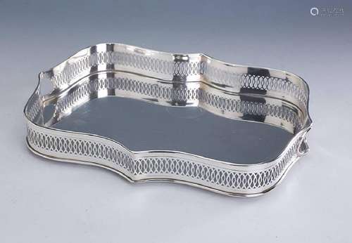 Tray, Italy, silver 925, hand-made