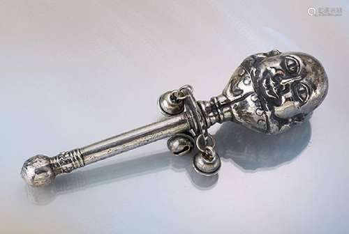 Baby rattle, USA approx. 1880/1920