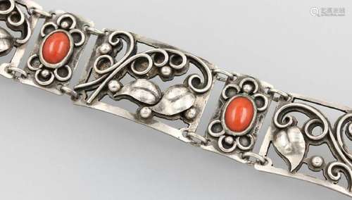 Bracelet with corals, german approx. 1935/40