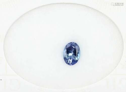 Loose tanzanite, 1.16 ct