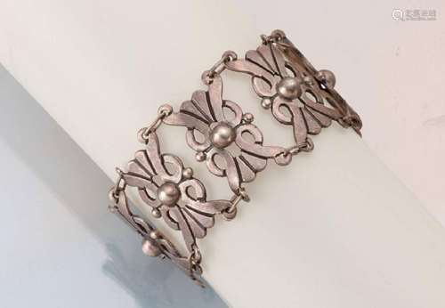 Bracelet, silver tested, Mexico approx. 1960s