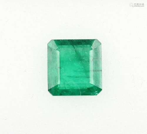 Loose emerald approx. 3.84 ct
