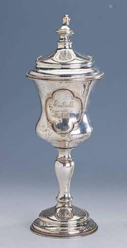 Cover goblet, Koch & Bergfeld, approx. 1880