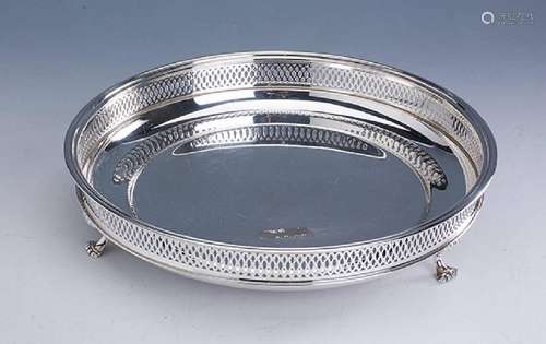 Round tray, Italy, silver 925