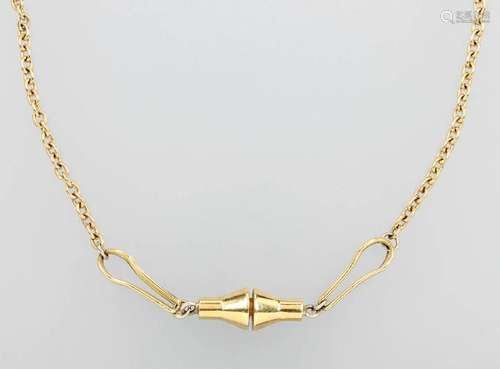 18 kt gold unusual necklace