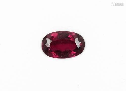 Loose rubellite, approx. 4.24 ct