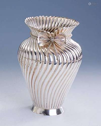 Vase, silver 900, probably Italy