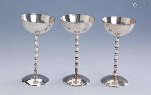 6 small cups, approx. 1908/10