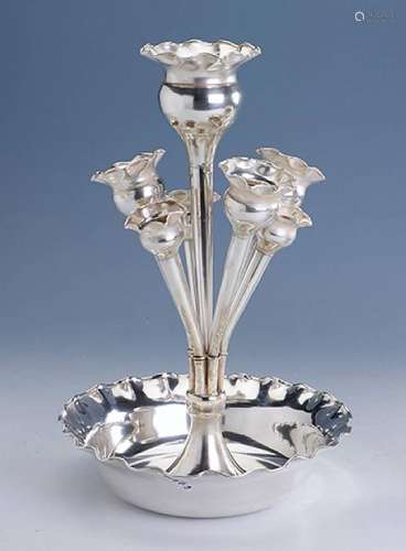 Tulip vase, Italy, silver 900