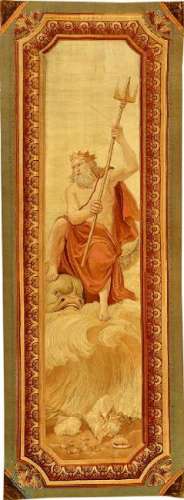 Very Fine Aubusson 'Tapestry' (Neptune 'God Of Seas'),