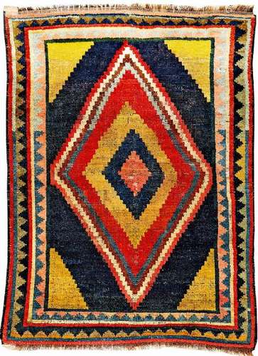 Bakhtiari-Gabbeh Rug,