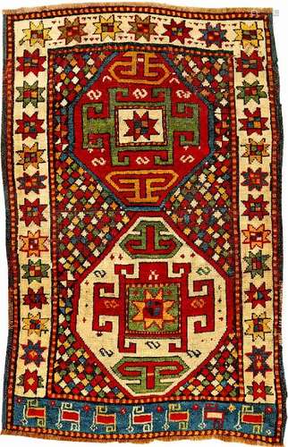 Unique Kazak/Shahsavan Rug (Published By Eberhart