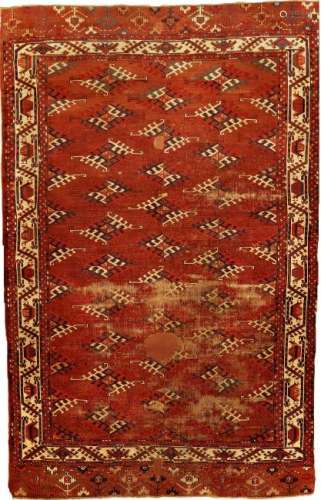 Early Yomut 'Main Carpet' (Dyrnak-Gul),