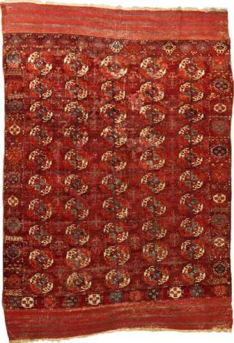 Fine Tekke 'Main Carpet' (With Double-Hooks),