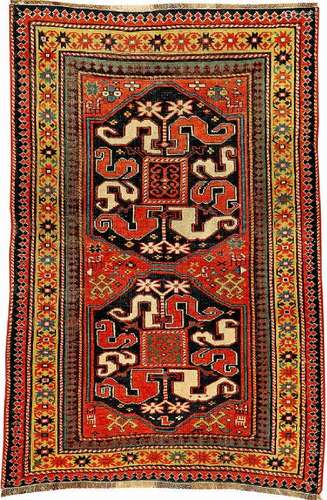 Chondzoresk Kazak Rug (Cloud-Band Kazak),