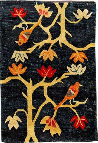 Tibetan Shigatse 'Goyul' (Bird & Tree),