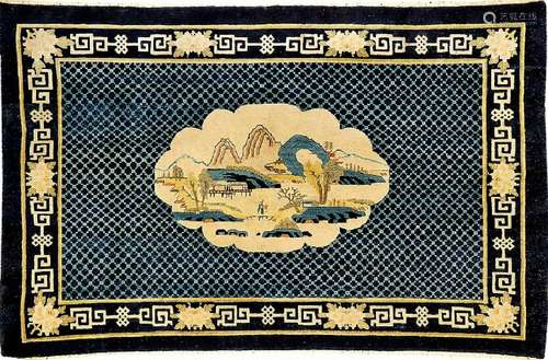 Pao Tao Pictorial Rug (Chinese Landscape),