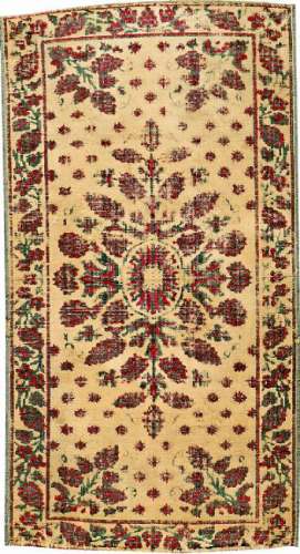 Extremely Fine Ottoman Scutari 'Velvet Panel' (Yastik),
