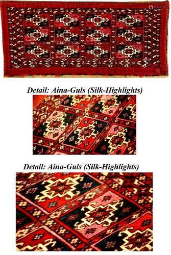 Very Fine 'Part-Silk' Tekke 'Torba' (Ruby-Red Silk),