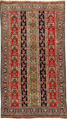 Striped Qashqai 'Kashkuli' Rug,