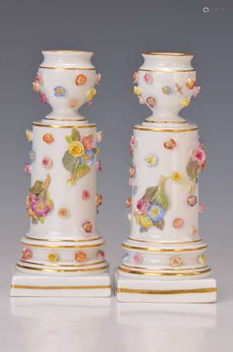 A pair of candlesticks