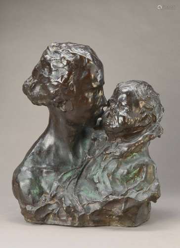 bronze sculpture of Alfredo Pina