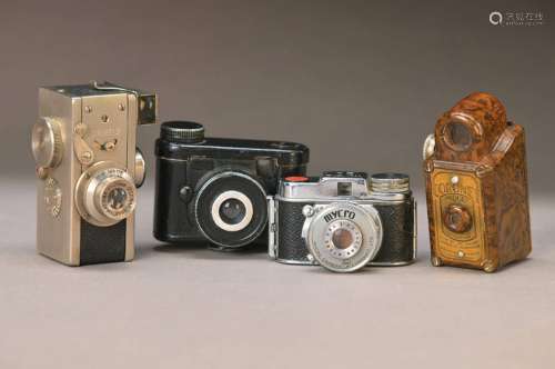 Four Miniature cameras