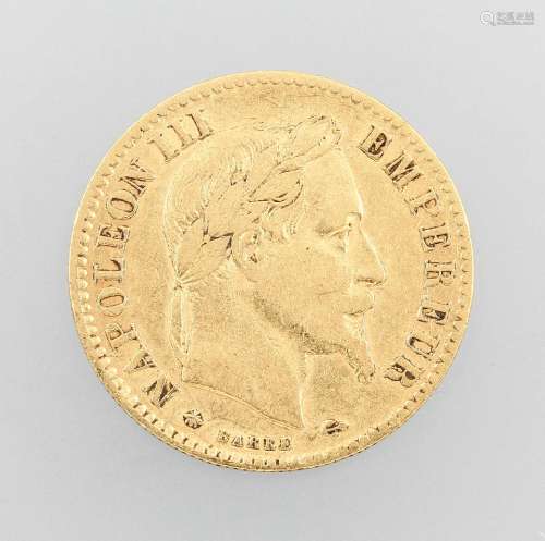 Gold coin Napoleon 10 Francs