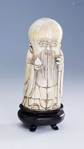 Laotse made of mammoth ivory