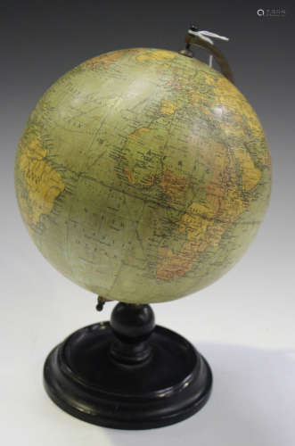An early 20th century Philips' British Empire table top globe