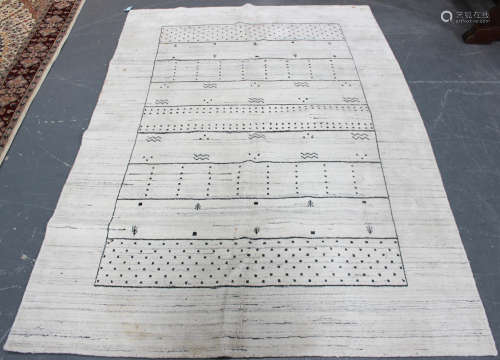 An Indian gabbeh style rug