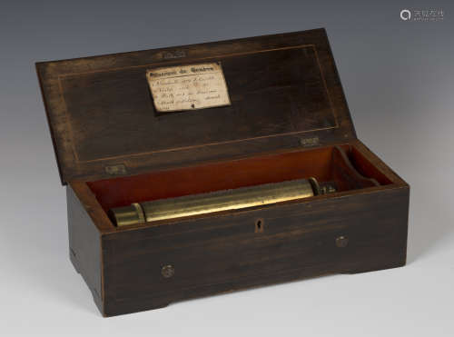 A 19th century Swiss music box by Nicole Frères