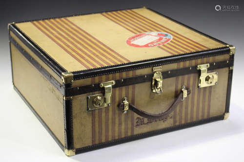 An Oshkosh Trunks Inc. travelling trunk