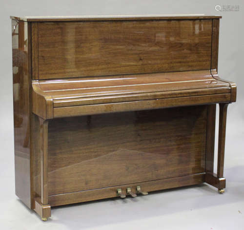 A Welmar mahogany cased upright piano