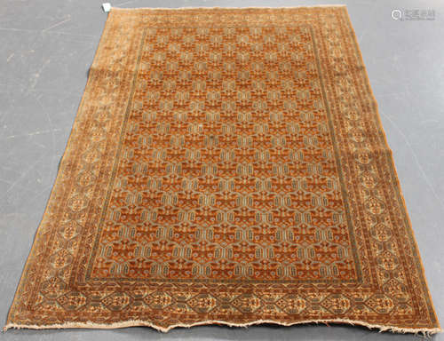 A Tabriz rug