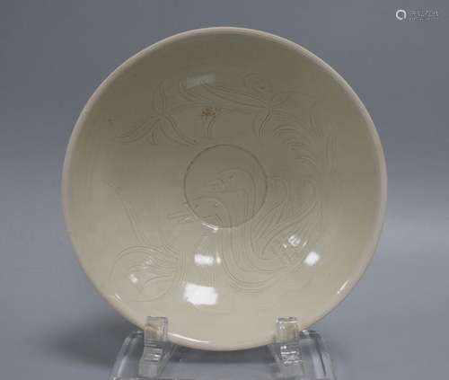 CHINESE PORCELAIN DINGYAO KILN WHITE GLAZE BOWL