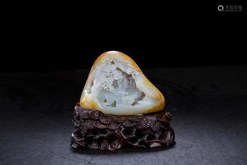 CHINESE JADE SCHOLAR'S ROCK