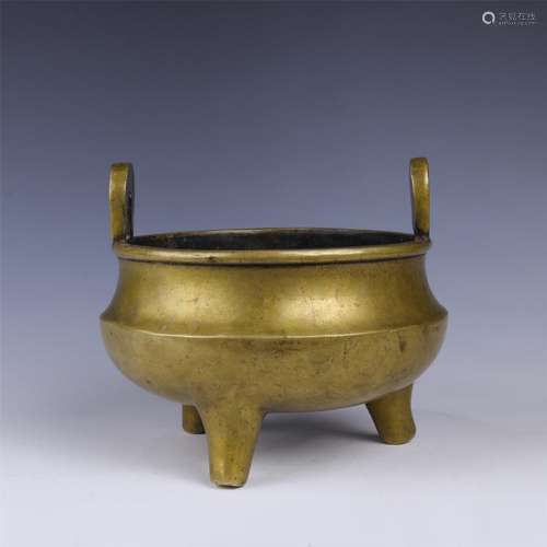 CHINESE COPPER TRIPLE FEED CENSER