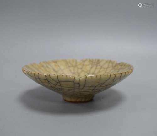 CHINESE PORCELAIN GEYAO KILN CRACK GLAZE BOWL