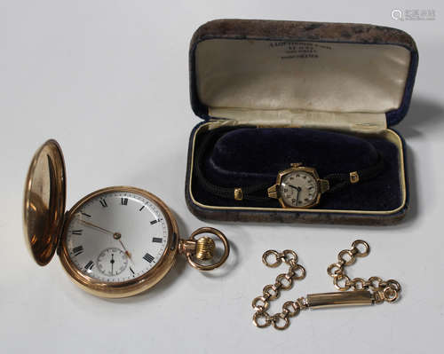 A Rolex 18ct gold cased lady's wristwatch