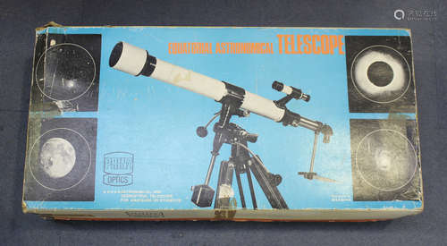 A Prinz Optics equatorial astronomical telescope