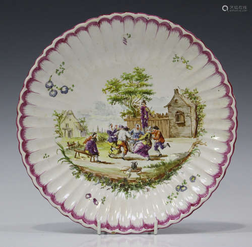 A Veuve Perrin faience dish