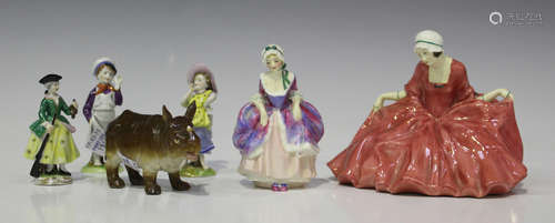 Two Royal Doulton figures