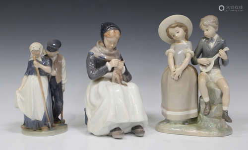 A Royal Copenhagen porcelain figure