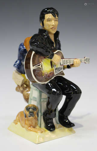 A rare Kevin Francis prototype Elvis Presley jug