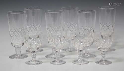 A Stuart Crystal part suite of glassware