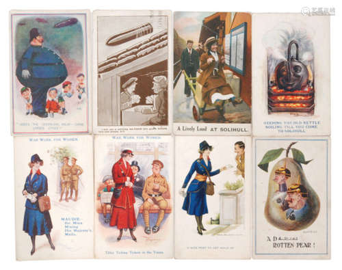 Twenty four assorted early 20th Century picture postcards