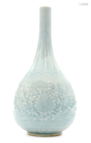 A 19th Century Chinese bottle vase