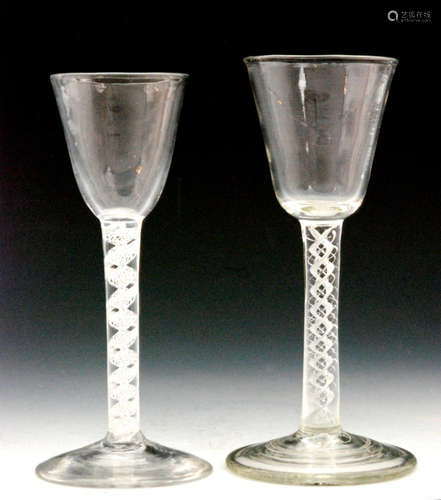 An 18th Century Drinking glass circa 1760